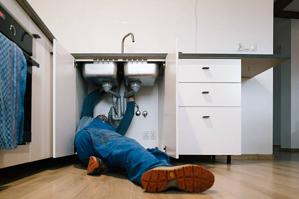 Professional Drain Cleaning technician working in Halsey, OR